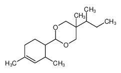 2-(2,4-dimethyl-3-cyclohexen-1-yl)-5-methyl-5-(1-methylpropyl)-3-dioxane