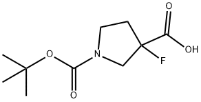 1-(叔丁氧羰基)-3-氟吡咯烷-3-甲酸