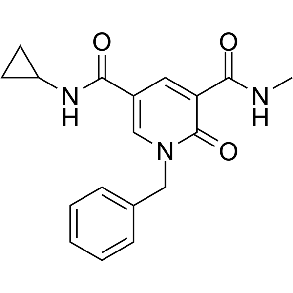 1-Benzyl-N5-cyclopropyl-N3-methyl-2-oxo-1,2-dihydropyridine-3,5-dicarboxamide