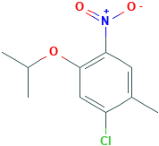 1-Chloro-2-methyl-4-nitro-5-(propan-2-yloxy)benzene