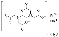 ETHYLENEDIAMINETETRAACETIC ACID, IRON(III) SODIUM SALT HYDRATE