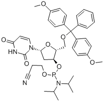 5'-O-(4,4-二甲氧基三苯甲基)-2'-O-甲基尿苷-3'-(2-氰基乙基-N,N-二异丙基)亚磷酰胺