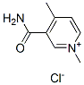 3-carbamoyl-1,4-dimethylpyridinium
