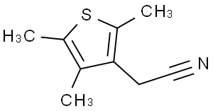 2,4,5-Trimethyl-3-(cyanomethyl)thiophene