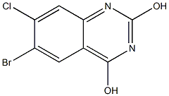6-bromo-7-chloroquinazoline-2,4-diol