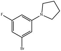 1-(3-Bromo-5-fluorophenyl)pyrrolidine