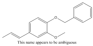 1-(benzyloxy)-2-methoxy-4-propenyl-benzen