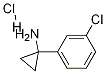 1-(3-氯苯基)环丙烷-1-胺盐酸盐