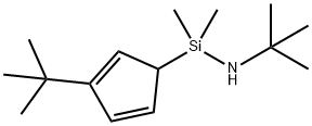 N-(1,1-甲基乙基)-1-[3-(1,1-甲基乙基)-2,4-环戊二烯基-1,1-二甲基硅胺
