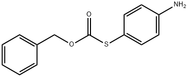 Carbonothioic acid, S-(4-aminophenyl) O-(phenylmethyl) ester