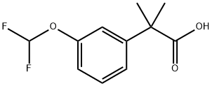 2-(3-(difluoromethoxy)phenyl)-2-methylpropanoic acid