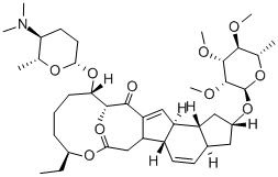 2-d)oxacyclododecin-7,15-dione,2,3,3a,5a,5b,6,9,10,11,12,13,14,16a,16b-tetradecahydro-2-((6-deoxy-2,3,4-tri-o-methyl-alpha-l-mannopyranosyl)oxy)-13-((5-dimethylamino)tetrahydro-6-methyl-2h-pyran-2-yl)