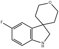 Spiro[3H-indole-3,4'-[4H]pyran], 5-fluoro-1,2,2',3',5',6'-hexahydro-