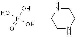 piperazine, compound with phosphoric acid