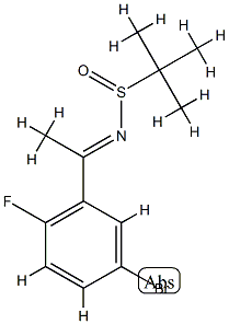 N-(1-(5-溴-2-氟苯基)亚乙基)-2-甲基丙烷-2-亚磺酰胺