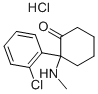 2-(2-chlorophenyl)-2-(methylamino)-,hydrochloride,(+-)-cyclohexanon