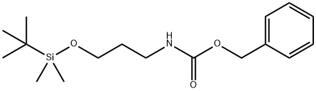 Carbamic acid, N-[3-[[(1,1-dimethylethyl)dimethylsilyl]oxy]propyl]-, phenylmethyl ester