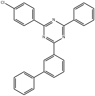 2-([1,1'-Biphenyl]-3-yl)-4-(4-chlorophenyl)-6-phenyl-1,3,5-triazine