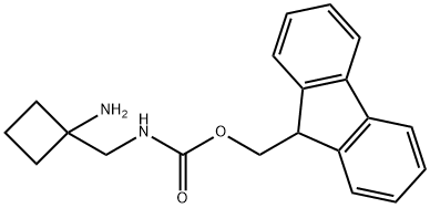 1-(N-Fmoc-aminomethyl)cyclobutanamine HCl