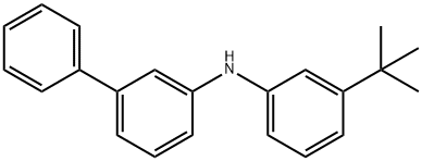 Biphenyl-3-yl-(3-tert-butyl-phenyl)-amine