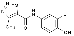 3'-氯-4,4'-二甲基-1,2,3-噻二唑-5-甲酰苯胺