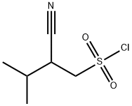 2-cyano-3-methylbutane-1-sulfonyl chloride