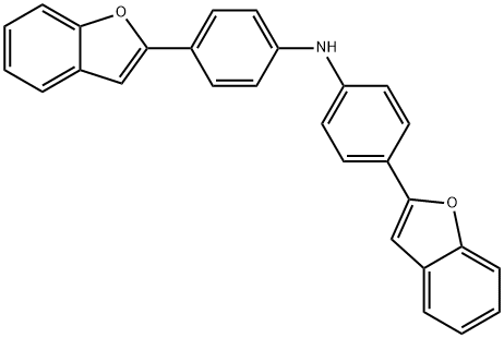 Benzenamine, 4-(2-benzofuranyl)-N-[4-(2-benzofuranyl)phenyl]-