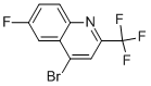 4-溴-6-氟-2-(三氟甲基)喹啉