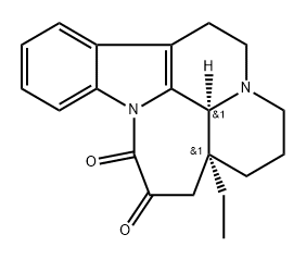 (3alpha,16alpha)-D-homoeburnamenine-14,15-dione