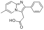 6-甲基-2-苯基咪唑并[1,2-A]吡啶-3-乙酸