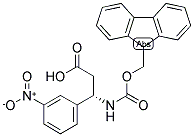 (S)-N-(9-FLUORENYLMETHOXYCARBONYL)-3-AMINO-(3-NITROPHENYL)PROPIONIC ACID