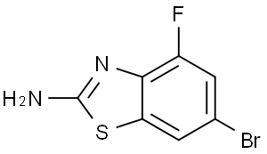 2-Amino-6-Bromo-4-Fluorobenzothiazole