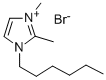 1-己基-2,3-二甲基咪唑溴盐HDMIMBR
