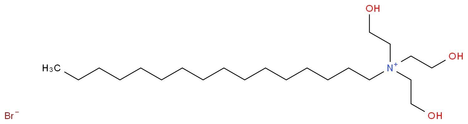 N,N,N-tris(2-hydroxyethyl)hexadecan-1-aminium bromide