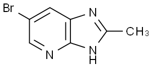 6-Bromo-2-methyl-4H-imidazo[4,5-b]pyridine