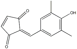 2-((3,5-二甲基-4-羟基苯基)-亚甲基)-4-环戊烯-1,3-二酮