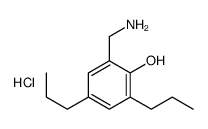 2-(AMINOMETHYL)-4,6-DIPROPYLPHENOL HYDROCHLORIDE