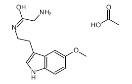 acetic acid,2-amino-N-[2-(5-methoxy-1H-indol-3-yl)ethyl]acetamide