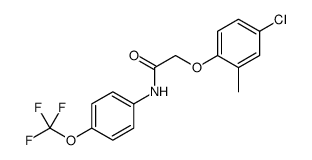 2-(4-chloro-2-methylphenoxy)-N-[4-(trifluoromethoxy)phenyl]acetamide