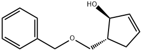 2-Cyclopenten-1-ol, 5-[(phenylmethoxy)methyl]-, (1S,5R)-