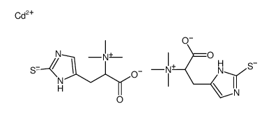 cadmium(2+),3-(2-sulfido-1H-imidazol-5-yl)-2-(trimethylazaniumyl)propanoate