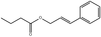 trans-Butyric acid cinnamyl ester