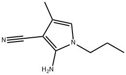 2-amino-4-methyl-1-propylpyrrole-3-carbonitrile
