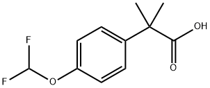 2-(4-(difluoromethoxy)phenyl)-2-methylpropanoic acid