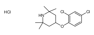 4-(2,4-dichlorophenoxy)-2,2,6,6-tetramethylpiperidine,hydrochloride