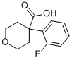 2H-Pyran-4-carboxylic acid, 4-(2-fluorophenyl)tetrahydro-