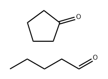 Pentanal, reaction products with cyclopentanone, dehydrated, hydrated, distn. residues