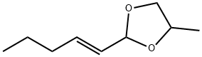 1,3-Dioxolane, 4-methyl-2-(1E)-1-penten-1-yl-