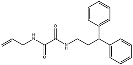 N-(3,3-diphenylpropyl)-N'-prop-2-enyloxamide