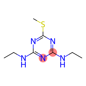 2-甲硫基-4,6-二(乙氨基)-1,3,5-三嗪
